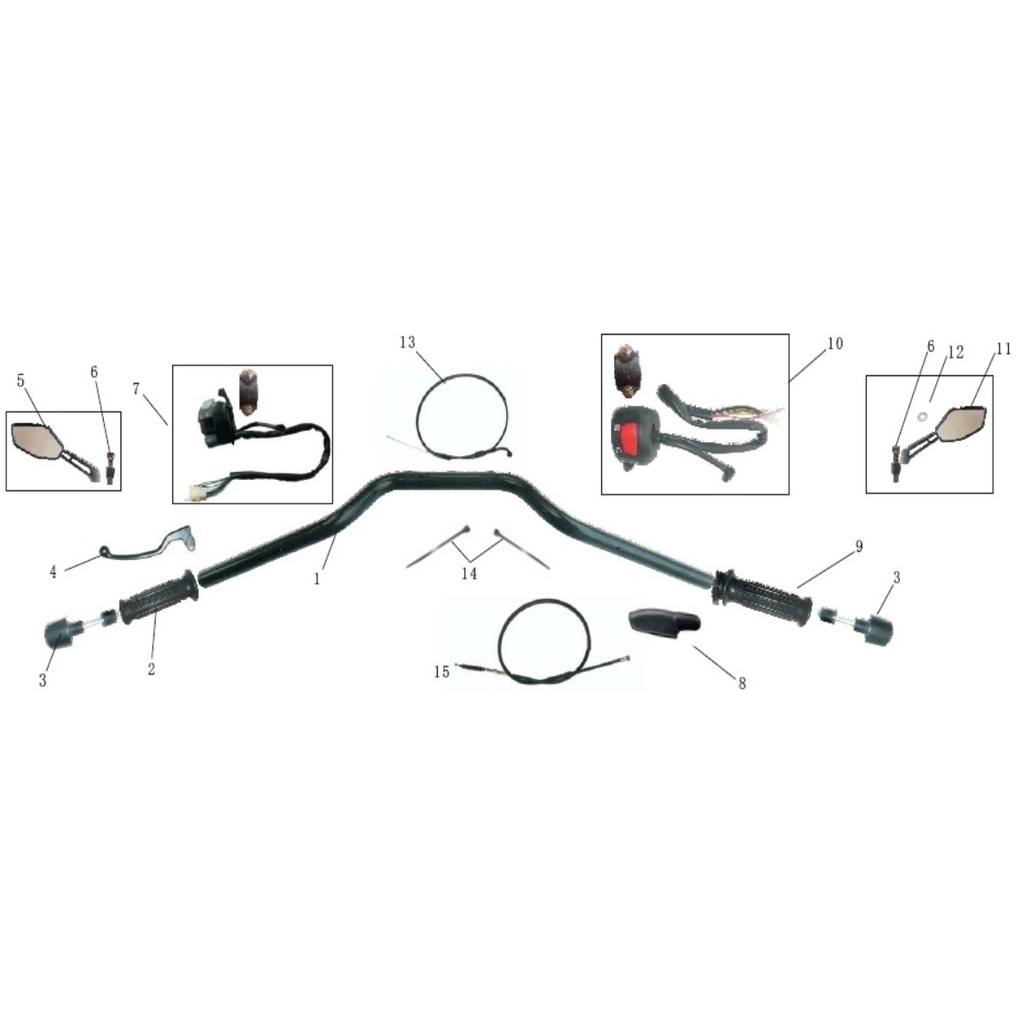 ASYA AS250 (250-MJR) ANAHTAR KUTUK SOL #AS250-MJ F1707